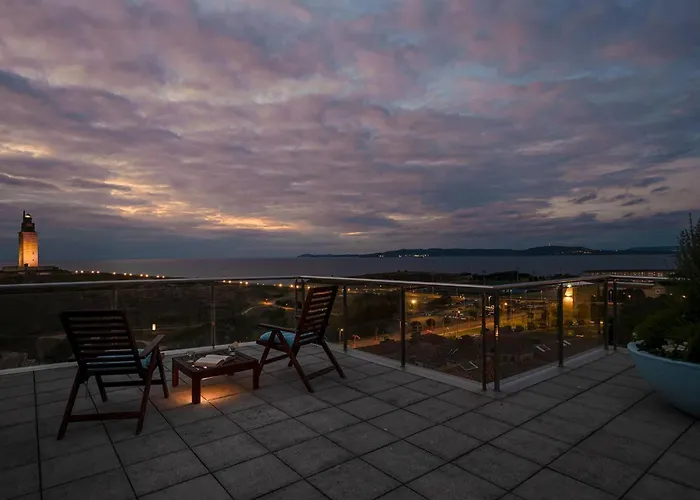 Blue Ocean Penthouse Apartment A Coruna